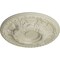 Ekena Millwork Granada Ceiling Medallion (Fits Canopies up to 7 1/8"), 23 1/2"OD x 2 3/4"P, Clear Yellow CM24GACYF - alternate 2